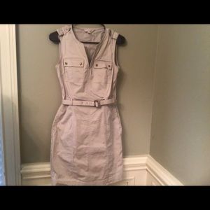 Banana Republic shirt dress, khaki- Size 4